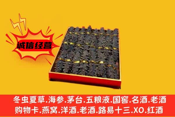 孝感市大悟回收海参